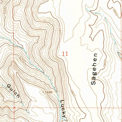 United States Geological Survey Grand View Peak, ID (1965, 24000-Scale) digital map