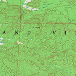 United States Geological Survey Grand View, WI (1971, 24000-Scale) digital map