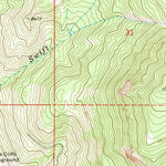 United States Geological Survey Grandaddy Lake, UT (1972, 24000-Scale) digital map