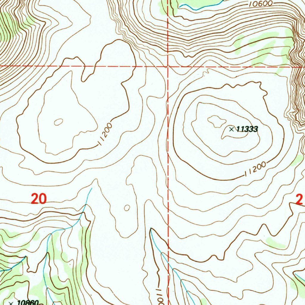 Grandaddy Lake, UT (1996, 24000-Scale) Map by United States Geological ...