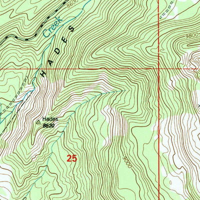 Grandaddy Lake, UT (1996, 24000-Scale) Map by United States Geological ...