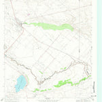 United States Geological Survey Grandfalls, TX (1969, 24000-Scale) digital map