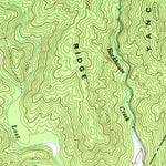 United States Geological Survey Grandfather Mountain, NC (1960, 24000-Scale) digital map