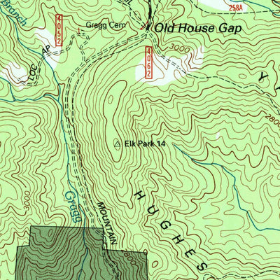 United States Geological Survey Grandfather Mountain, NC (1994, 24000-Scale) digital map