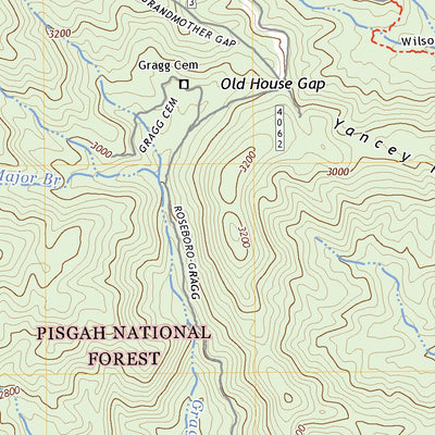 United States Geological Survey Grandfather Mountain, NC (2022, 24000-Scale) digital map