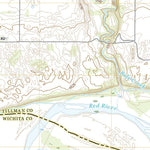 United States Geological Survey Grandfield, OK (2022, 24000-Scale) digital map