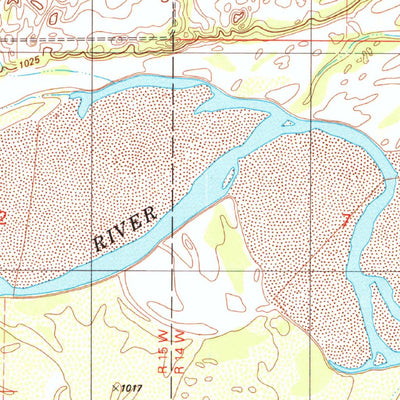 United States Geological Survey Grandfield, OK-TX (1985, 24000-Scale) digital map