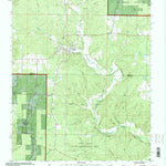 United States Geological Survey Grandin, MO (1997, 24000-Scale) digital map