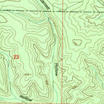 United States Geological Survey Grandin, MO (1997, 24000-Scale) digital map