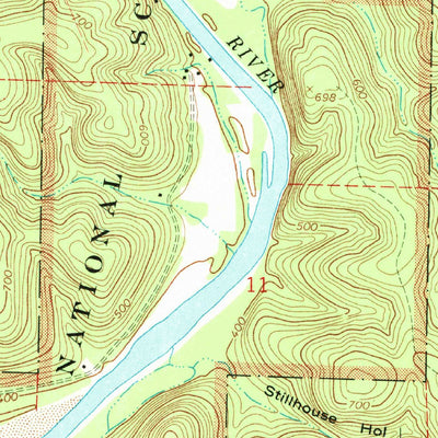 Grandin SW, MO (1968, 24000-Scale) Map by United States Geological ...