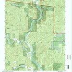 United States Geological Survey Grandin SW, MO (1997, 24000-Scale) digital map