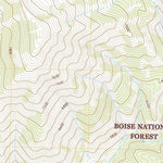 United States Geological Survey Grandjean, ID (2020, 24000-Scale) digital map