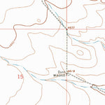 United States Geological Survey Grandmother Mountain East, NM (1964, 24000-Scale) digital map