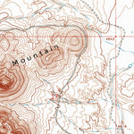 United States Geological Survey Grandmother Mountain East, NM (1964, 24000-Scale) digital map