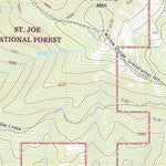 United States Geological Survey Grandmother Mountain, ID (2020, 24000-Scale) digital map