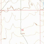 United States Geological Survey Grandmother Mountain West, NM (1963, 24000-Scale) digital map