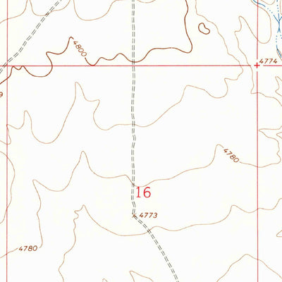 United States Geological Survey Grandmother Mountain West, NM (1963, 24000-Scale) digital map
