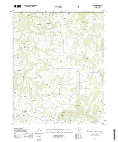United States Geological Survey Grandview, AR (2020, 24000-Scale) digital map