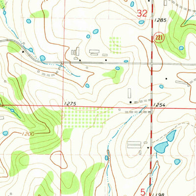 United States Geological Survey Grandview, AR-MO (1972, 24000-Scale) digital map