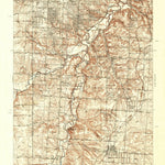 United States Geological Survey Grandview, MO-KS (1934, 24000-Scale) digital map
