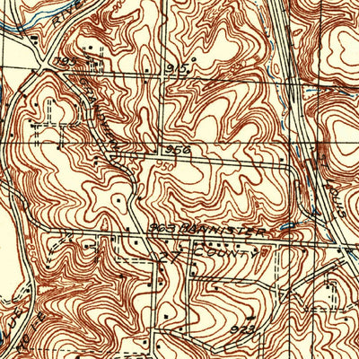 United States Geological Survey Grandview, MO-KS (1934, 24000-Scale) digital map