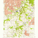United States Geological Survey Grandview, MO-KS (1957, 24000-Scale) digital map