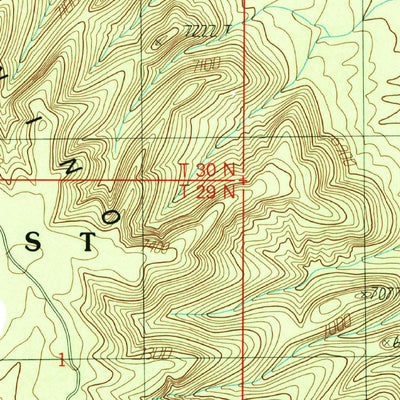United States Geological Survey Grandview Point, AZ (1989, 24000-Scale) digital map