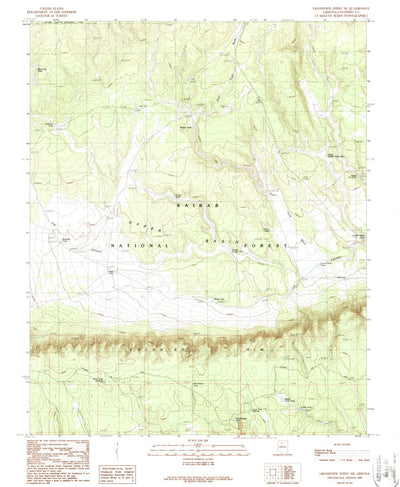 United States Geological Survey Grandview Point NE, AZ (1989, 24000-Scale) digital map