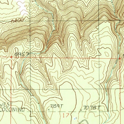United States Geological Survey Grandview Point NE, AZ (1989, 24000-Scale) digital map