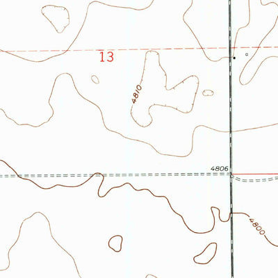 United States Geological Survey Grandview School SE, CO (1960, 24000-Scale) digital map