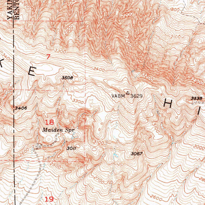 United States Geological Survey Grandview, WA (1950, 62500-Scale) digital map