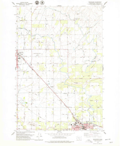 United States Geological Survey Grandview, WA (1978, 24000-Scale) digital map