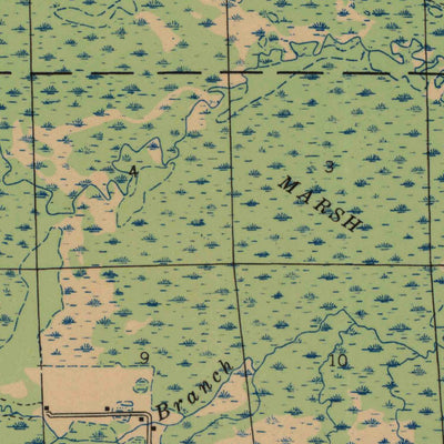 United States Geological Survey Grandview, WI (1947, 48000-Scale) digital map