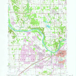 United States Geological Survey Grandville, MI (1958, 24000-Scale) digital map