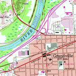 United States Geological Survey Grandville, MI (1958, 24000-Scale) digital map