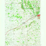 United States Geological Survey Grandville, MI (1958, 62500-Scale) digital map
