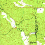 United States Geological Survey Grange, AR (1961, 24000-Scale) digital map
