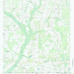 United States Geological Survey Grangeburg, AL-FL (1970, 24000-Scale) digital map