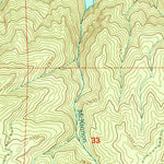 United States Geological Survey Grangemont, ID (1994, 24000-Scale) digital map