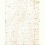 United States Geological Survey Granger Butte, ID (1970, 24000-Scale) digital map