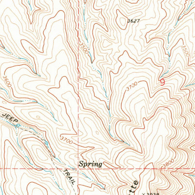 United States Geological Survey Granger Butte, ID (1970, 24000-Scale) digital map