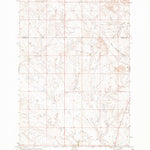 United States Geological Survey Granger Creek, SD (1977, 24000-Scale) digital map