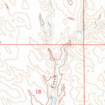 United States Geological Survey Granger Creek, SD (1977, 24000-Scale) digital map