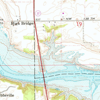United States Geological Survey Granger, IA (1965, 24000-Scale) digital map