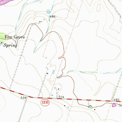 United States Geological Survey Granger Lake, TX (1963, 24000-Scale) digital map