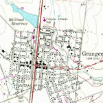 United States Geological Survey Granger, TX (1964, 24000-Scale) digital map