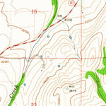United States Geological Survey Grangeville East, ID (1963, 24000-Scale) digital map