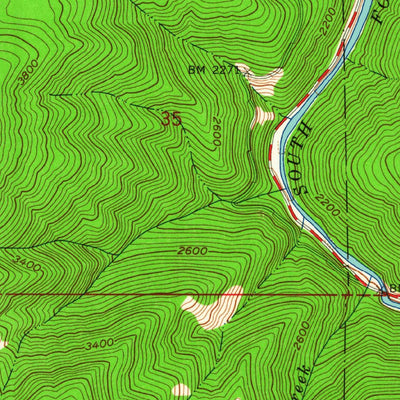 United States Geological Survey Grangeville East, ID (1963, 24000-Scale) digital map