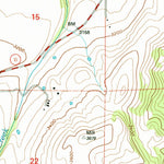 United States Geological Survey Grangeville East, ID (1995, 24000-Scale) digital map