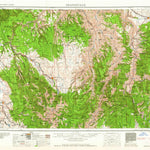 United States Geological Survey Grangeville, ID-OR-WA (1959, 250000-Scale) digital map